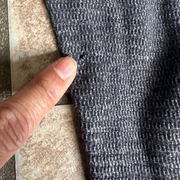 Lululemon Speed Tight IV *Rulu Side Pocket Black Heathered Black‎ Size 6 - Picture 9 of 12